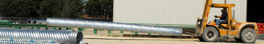 J&J Drainage Products Hutchinson, Kansas, offers a wide variety of corrugated steel products, including corrugated and spiral rib pipe, accessories, special fabrications and more such as flap gates, meter boxes, window wells, cattle guards, sheet piling, bridge decking, guard rails, multi-plate sectional structures and more in Kansas only.